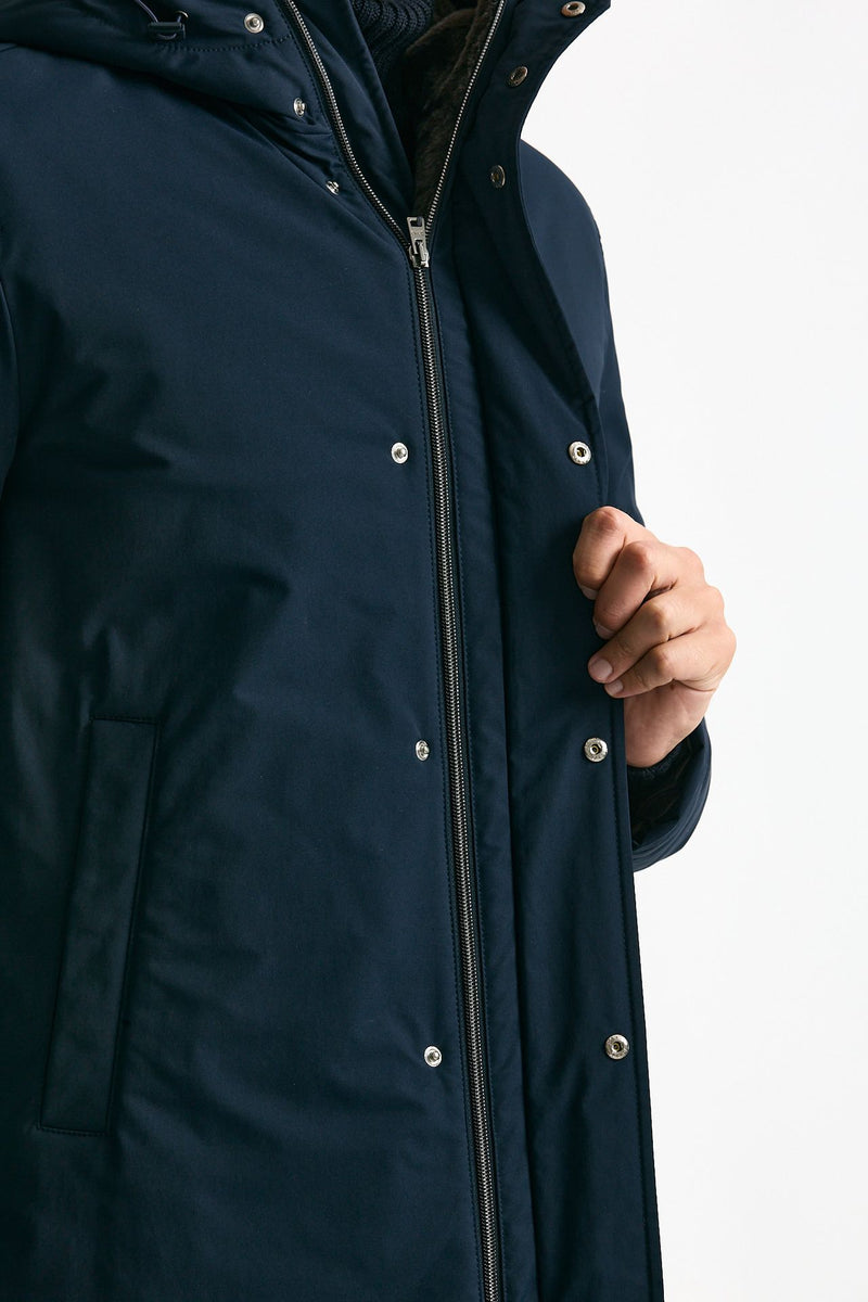 Parka blu in nylon men Herno - 6