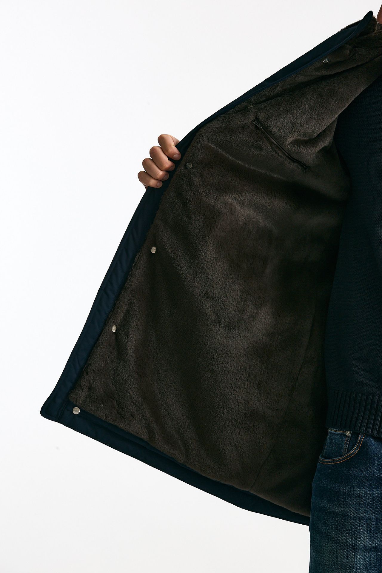 Parka blu in nylon men Herno - 9