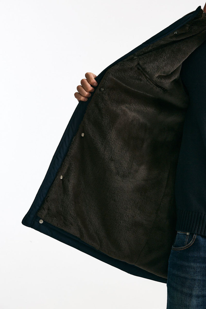 Parka blu in nylon men Herno - 9