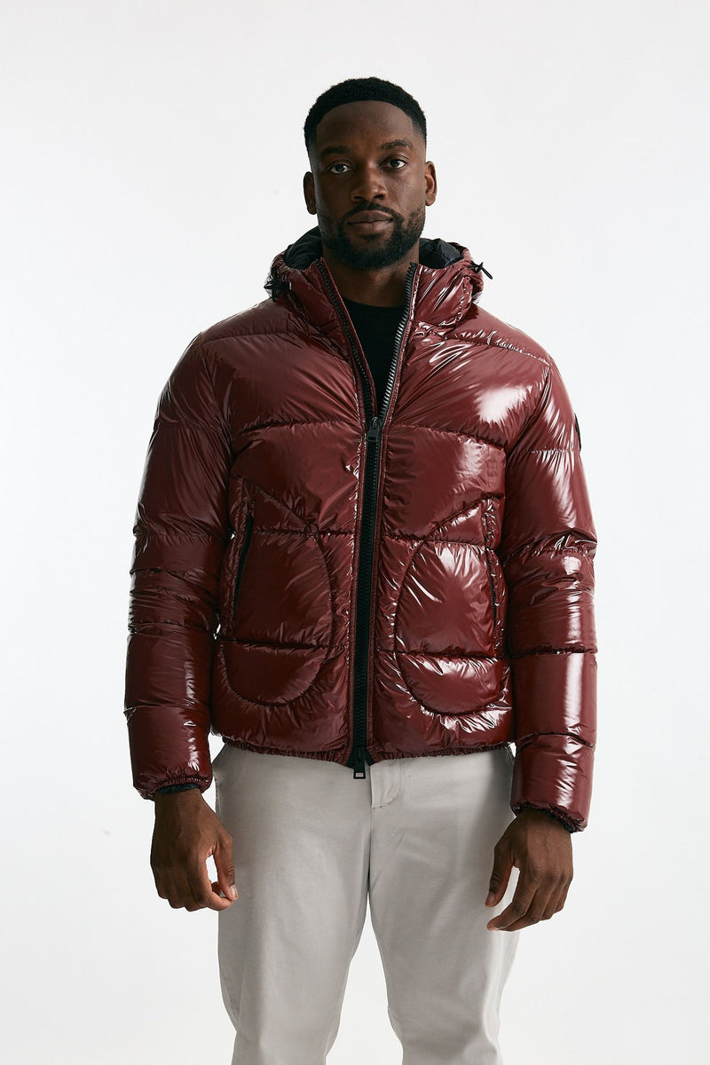 Piumino con cappuccio rosso men Herno - 6