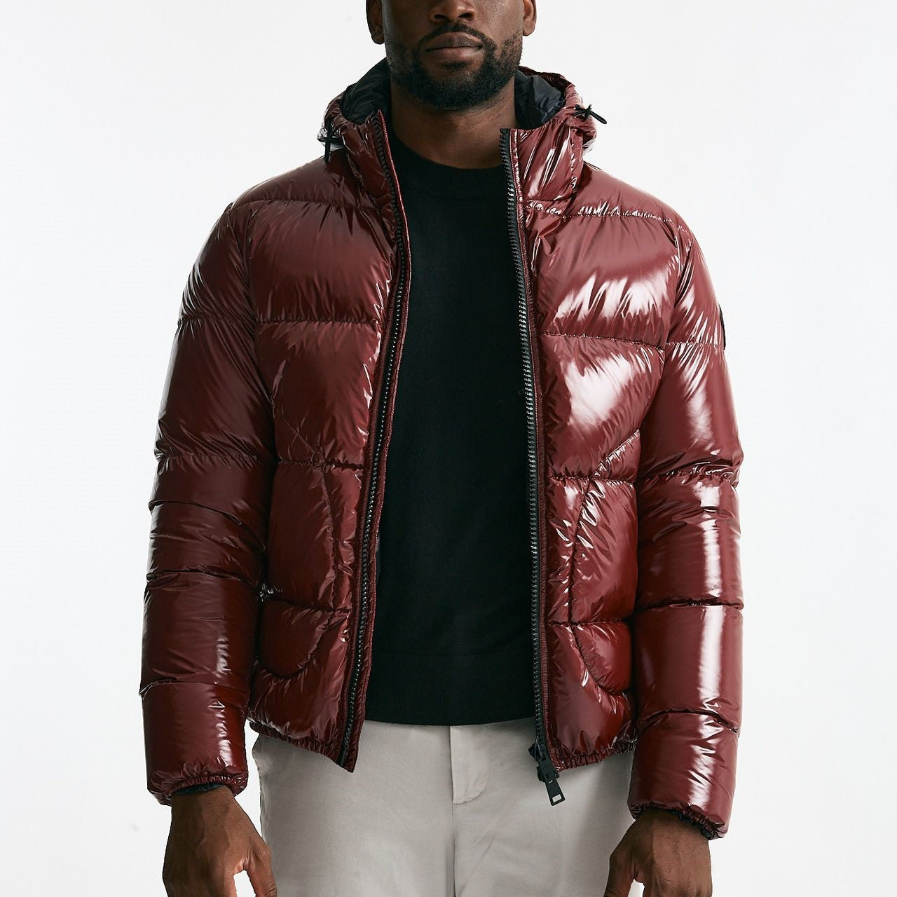 Piumino con cappuccio rosso men Herno - 8