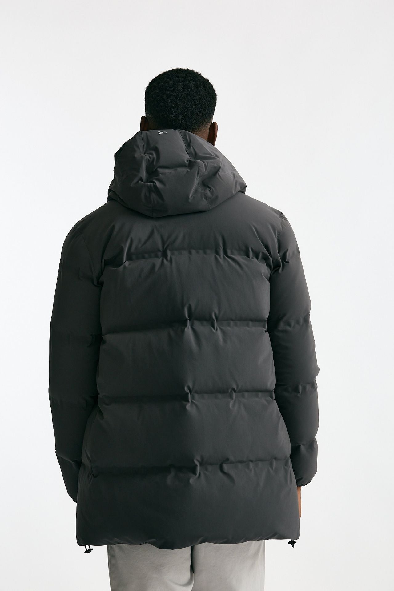 Piumino lungo grigio GORE-TEX men Herno - 3