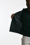 Giubbino nero esterno bimateriale men Herno - 8