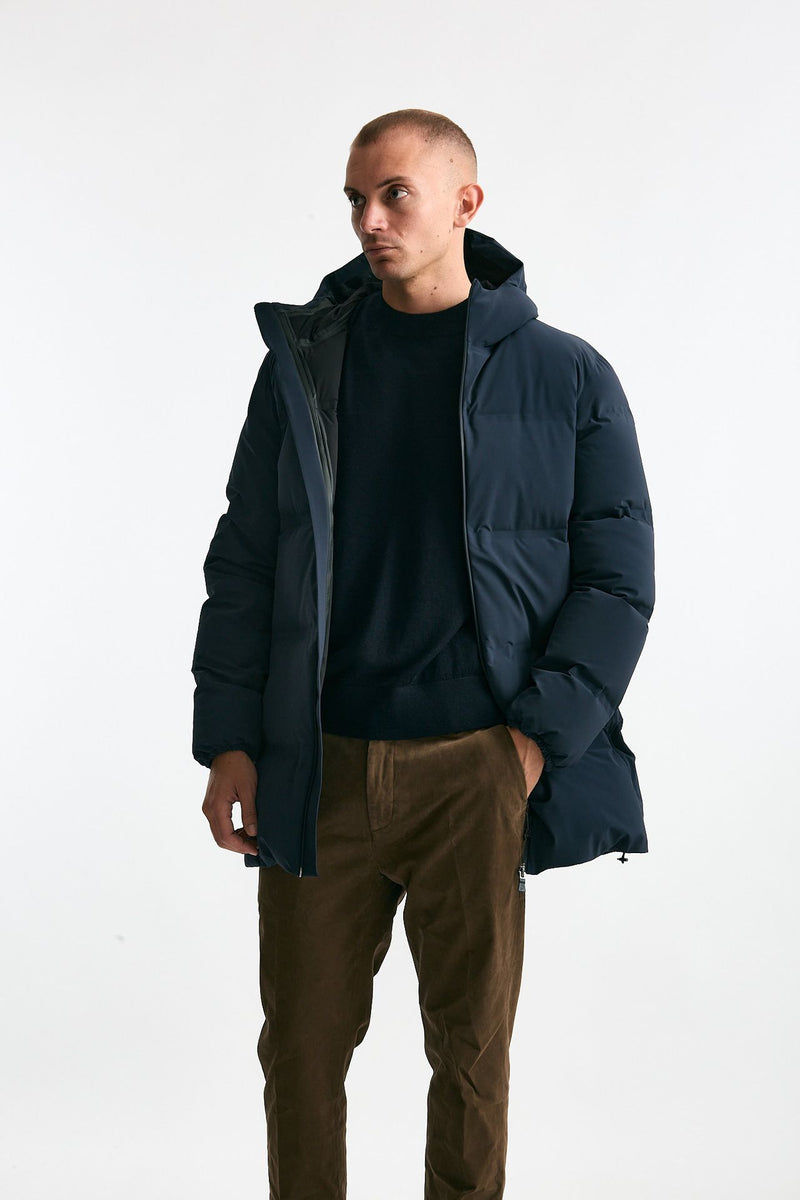Piumino lungo blu GORE-TEX men Herno - 2
