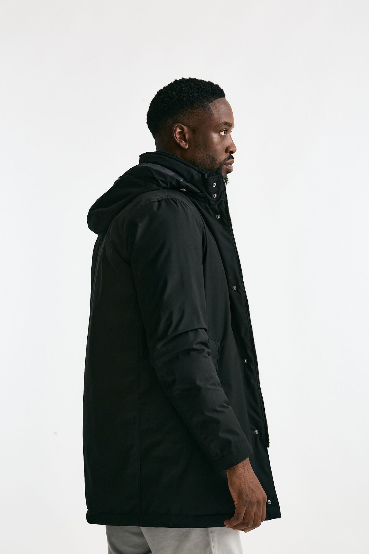 Parka nero esterno in nylon men Herno - 1