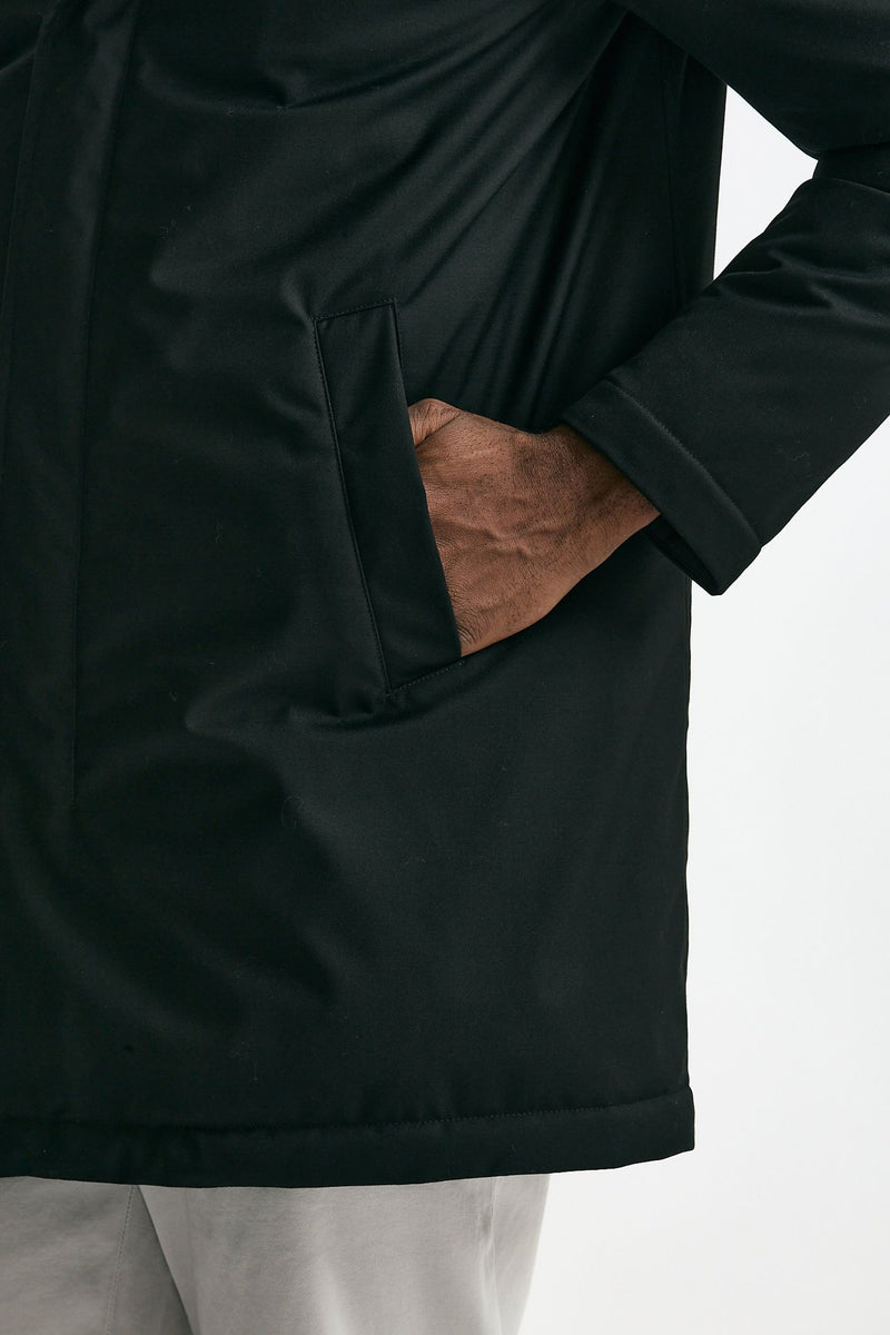 Parka nero esterno in nylon men Herno - 6