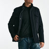 Field jacket blu panno di lana e cashmere men Herno - 11