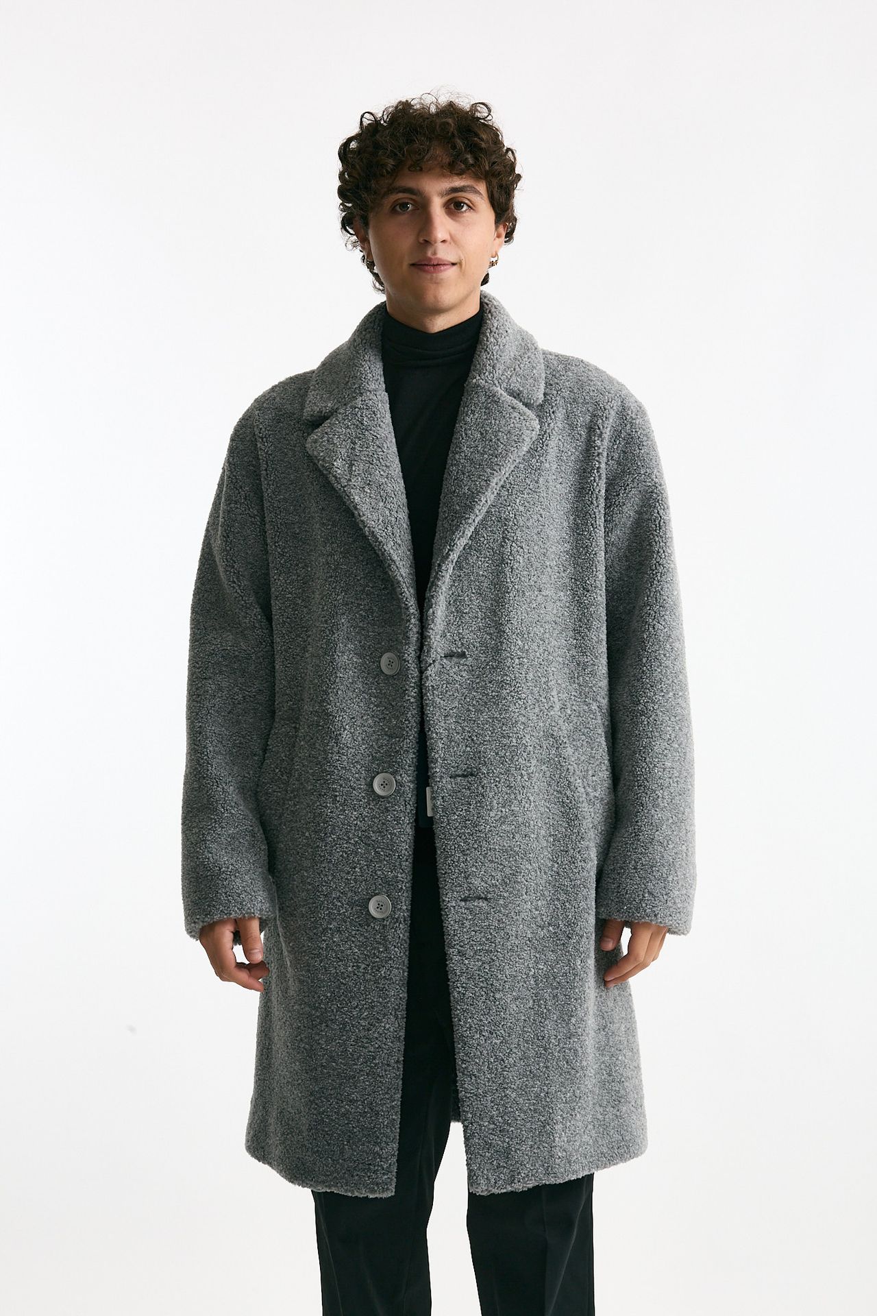 Cappotto orsetto grigio men Herno - 1