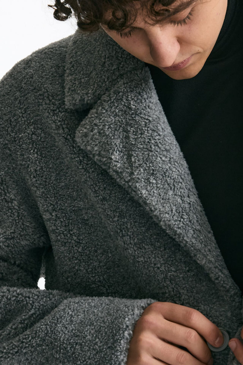 Cappotto orsetto grigio men Herno - 5