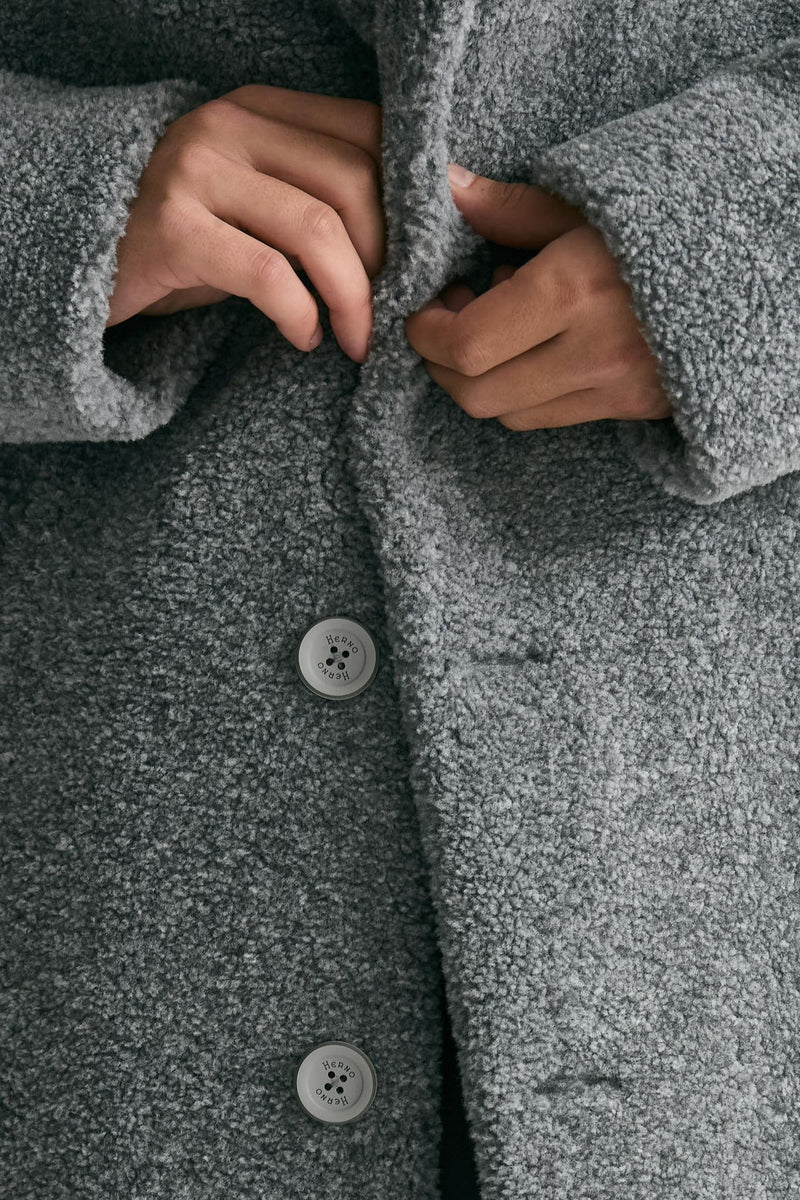 Cappotto orsetto grigio men Herno - 6