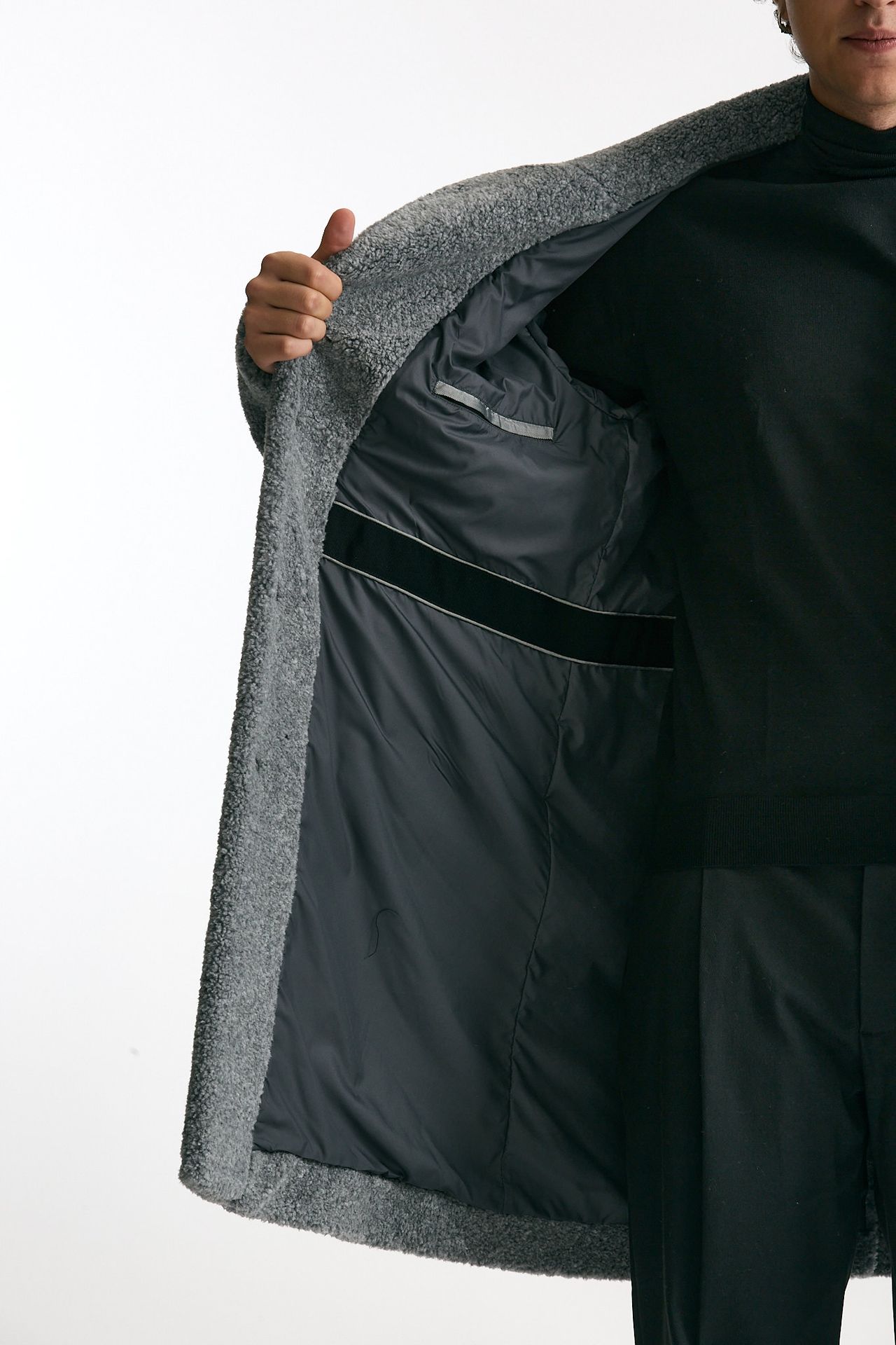 Cappotto orsetto grigio men Herno - 9