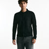 Maglia in lana nero Full zip men Hosio - 6