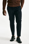 Pantalone flanella di lana blu men Incotex - 2