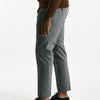 Pantalone in flanella di lana grigio men Incotex - 8