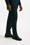 Pantalone in lana stretch blu men Incotex - 4