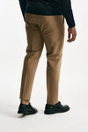 Pantalone in cotone stretch beige men Incotex - 3