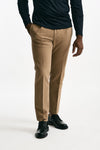 Pantalone in cotone stretch beige men Incotex - 1