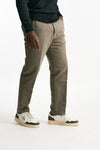Pantalone stretch microlavorato grigio men Incotex - 1