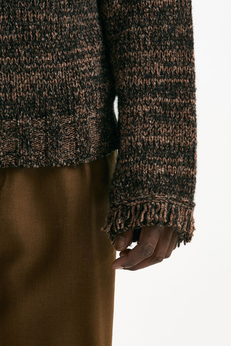 Maglia multicolor moulinè men Laneus - 6