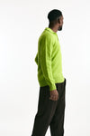 Polo lana e cashmere verde acido men Laneus - 4