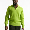 Polo lana e cashmere verde acido men Laneus - 7