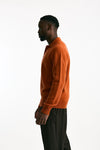 Polo lana e cashmere arancio men Laneus - 2