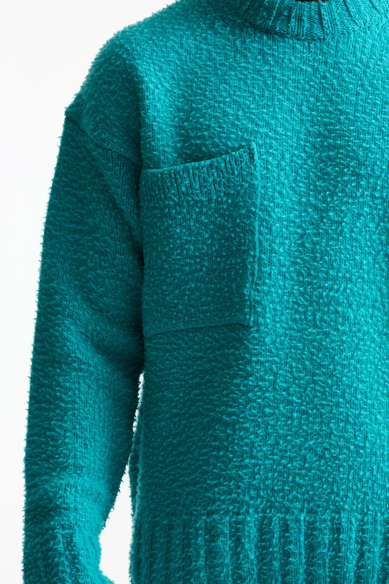 Maglia lana casentino azzurro men Laneus - 5