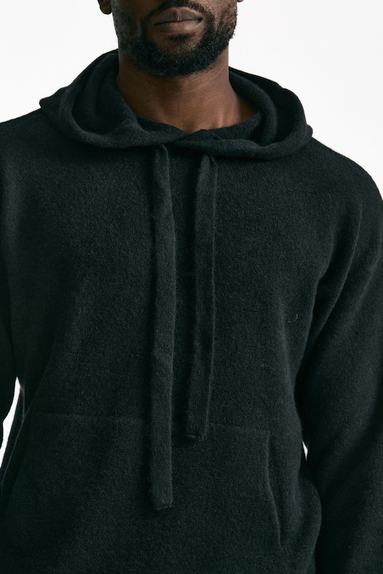 Maglia cashmere nero men Laneus - 5