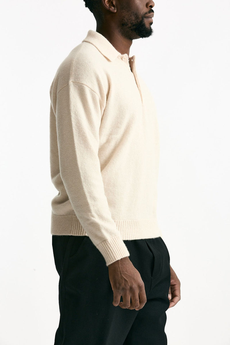 Polo cashmere panna men Laneus - 3
