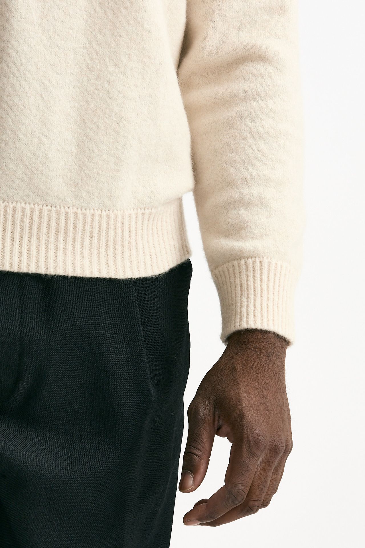 Polo cashmere panna men Laneus - 5