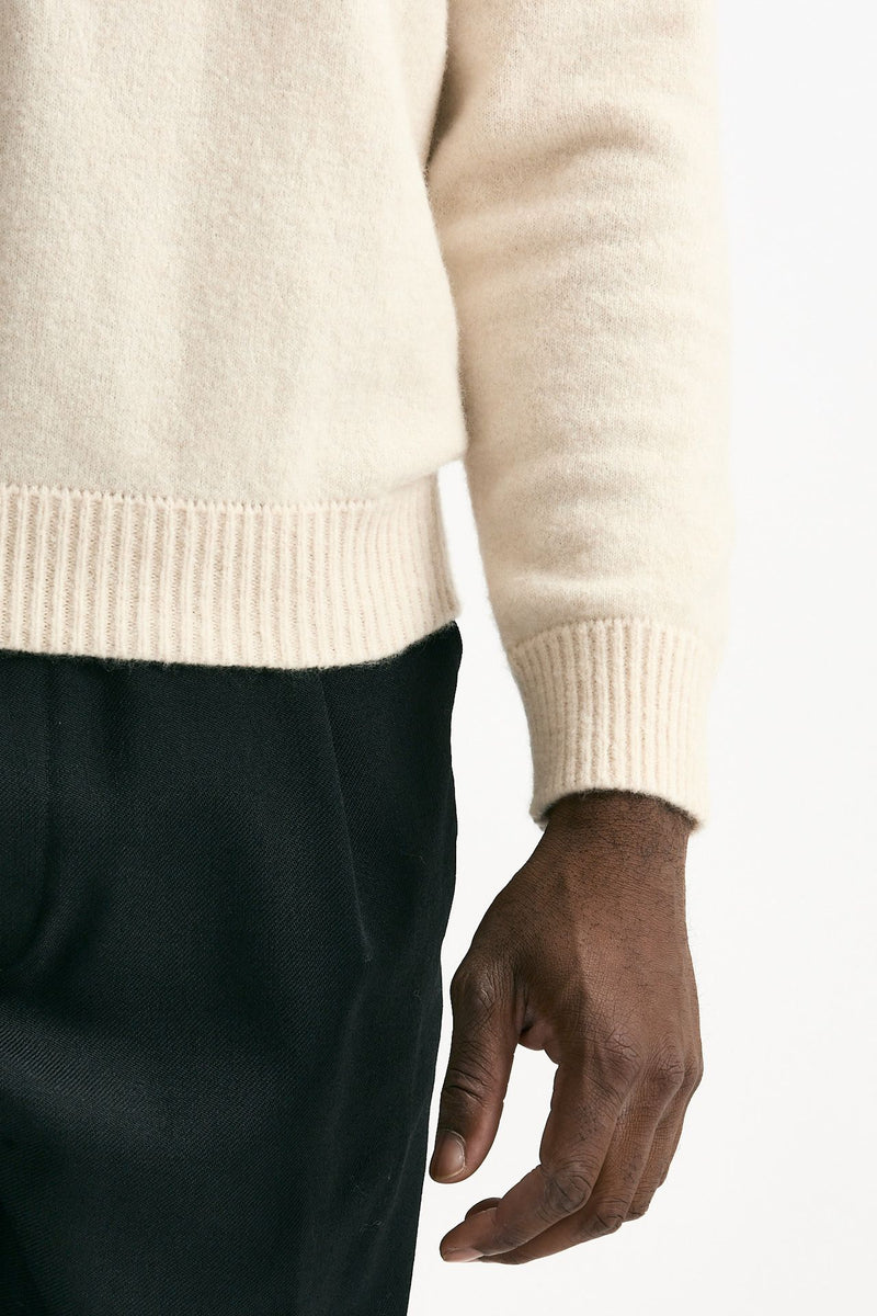 Polo cashmere panna men Laneus - 5