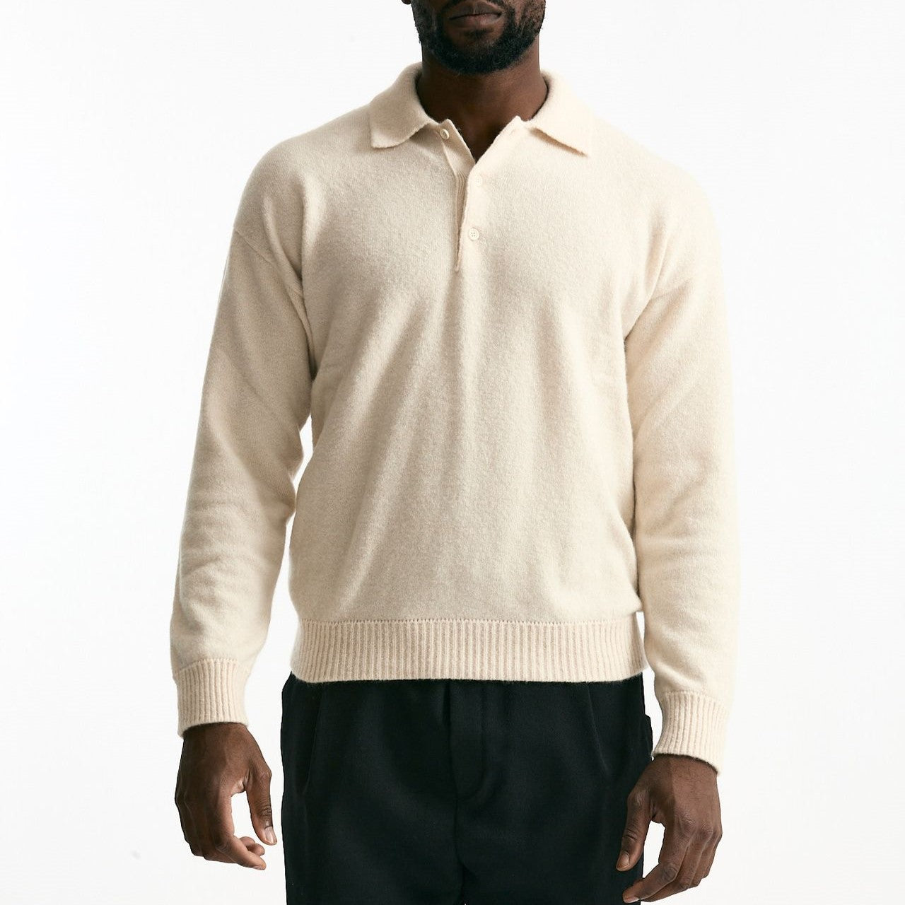 Polo cashmere panna men Laneus - 7