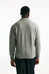 Polo cashmere grigio men Laneus - 3