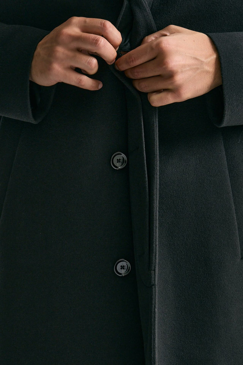 Cappotto monopetto grigio cashmere e lana men Lardini - 7