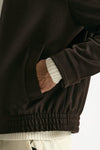 Giubbino in cashmere e lana marrone men Lardini - 7