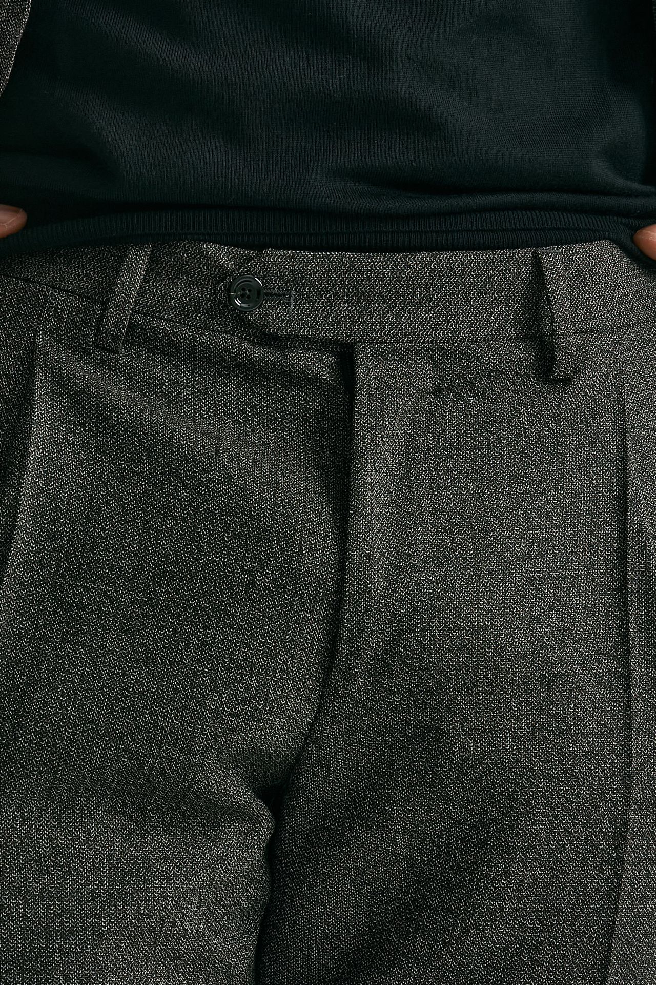 Abito monopetto in lana micro fantasia men Lardini - 9