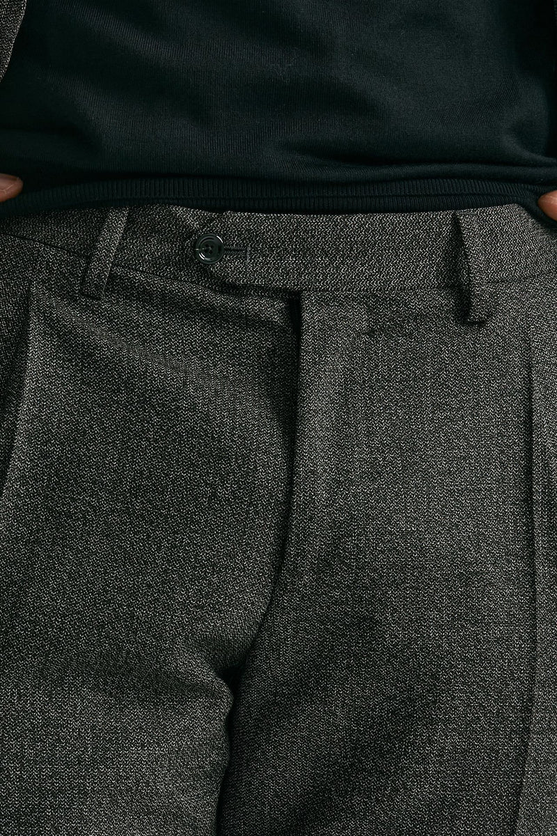 Abito monopetto in lana micro fantasia men Lardini - 9