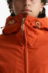 giubbotto blazer coat in cotone cerato arancio men Manifattura ceccarelli - 6