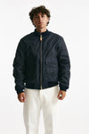 bomber new bomber in cotone cerato blu men Manifattura ceccarelli - 8