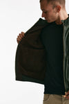 bomber new bomber in cotone cerato verde men Manifattura ceccarelli - 7
