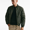 bomber new bomber in cotone cerato verde men Manifattura ceccarelli - 8