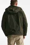 giubbotto blazer coat in cotone cerato marrone men Manifattura ceccarelli - 3
