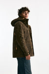 Parka FISHERMAN PARKA in cotone cerato marrone men Manifattura ceccarelli - 3