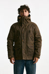 Parka FISHERMAN PARKA in cotone cerato marrone men Manifattura ceccarelli - 6