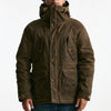 Parka FISHERMAN PARKA in cotone cerato marrone men Manifattura ceccarelli - 10