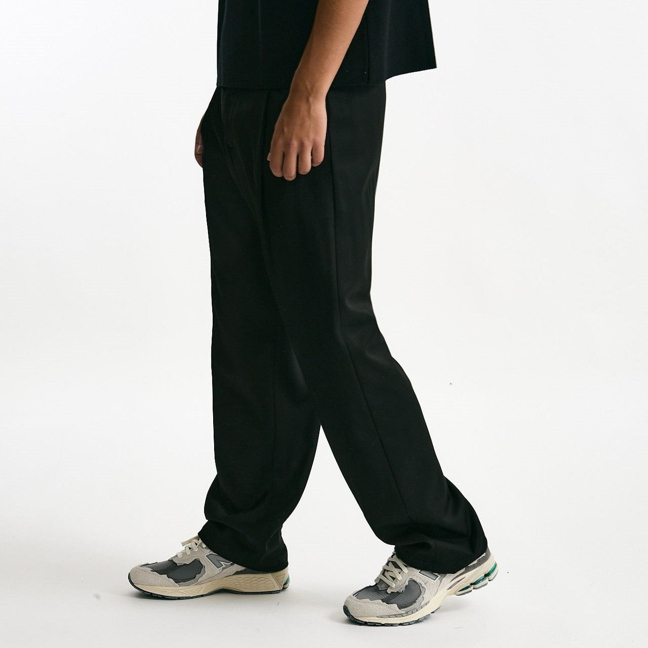 Pantalone gamba ampia nero men Marsēm - 8