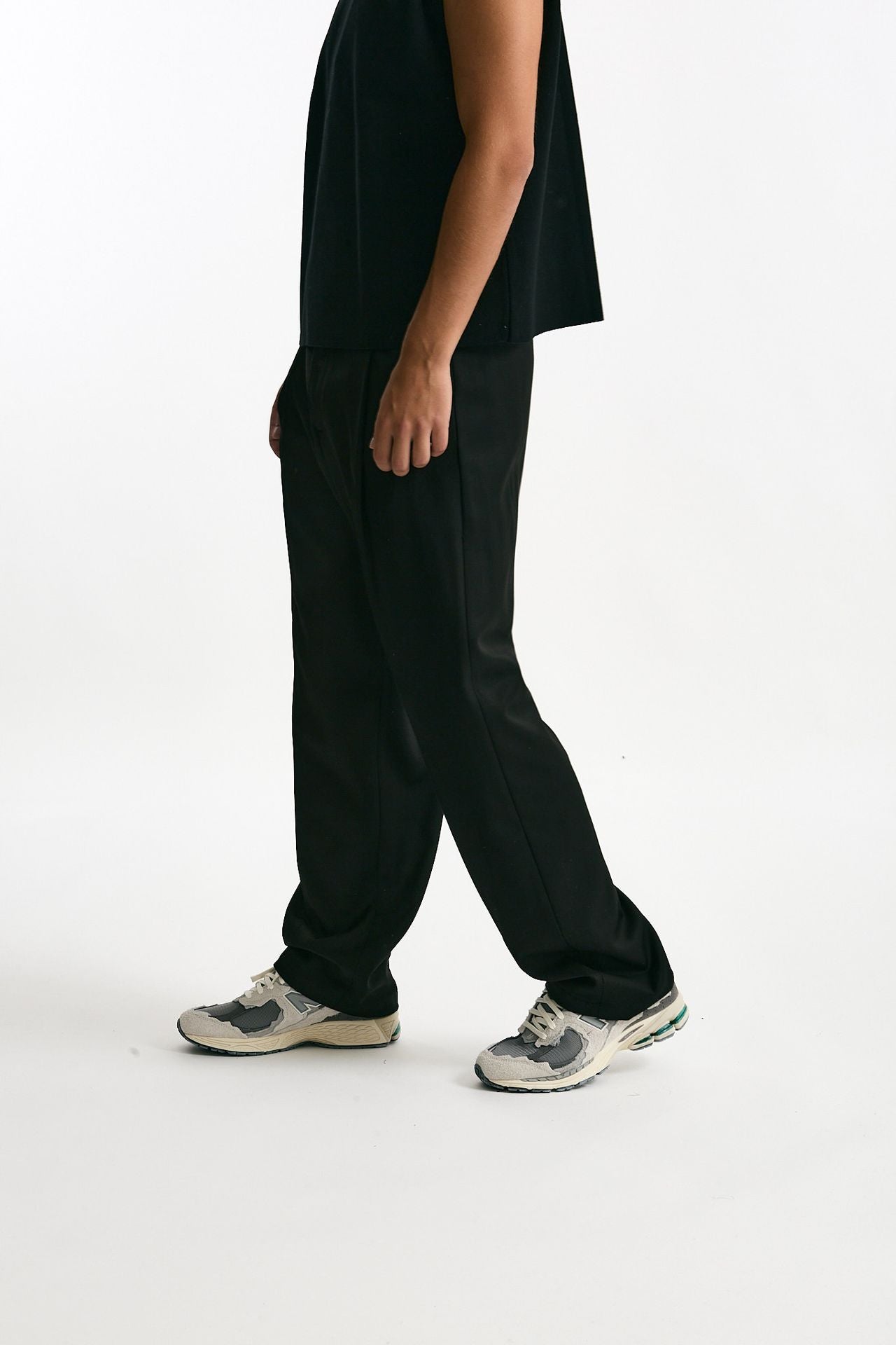 Pantalone gamba ampia nero men Marsēm - 4