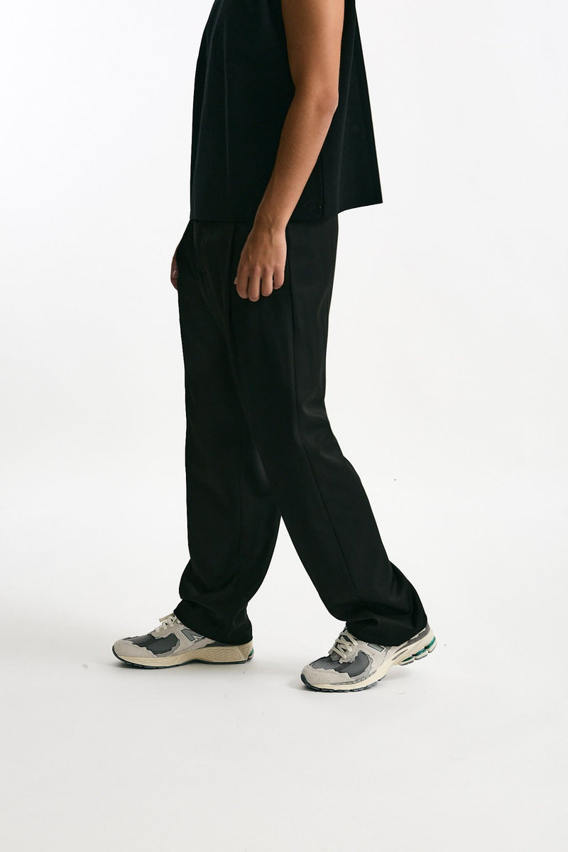 Pantalone gamba ampia nero men Marsēm - 4
