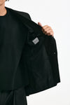 Giacca doppiopetto nero men Marsēm - 9
