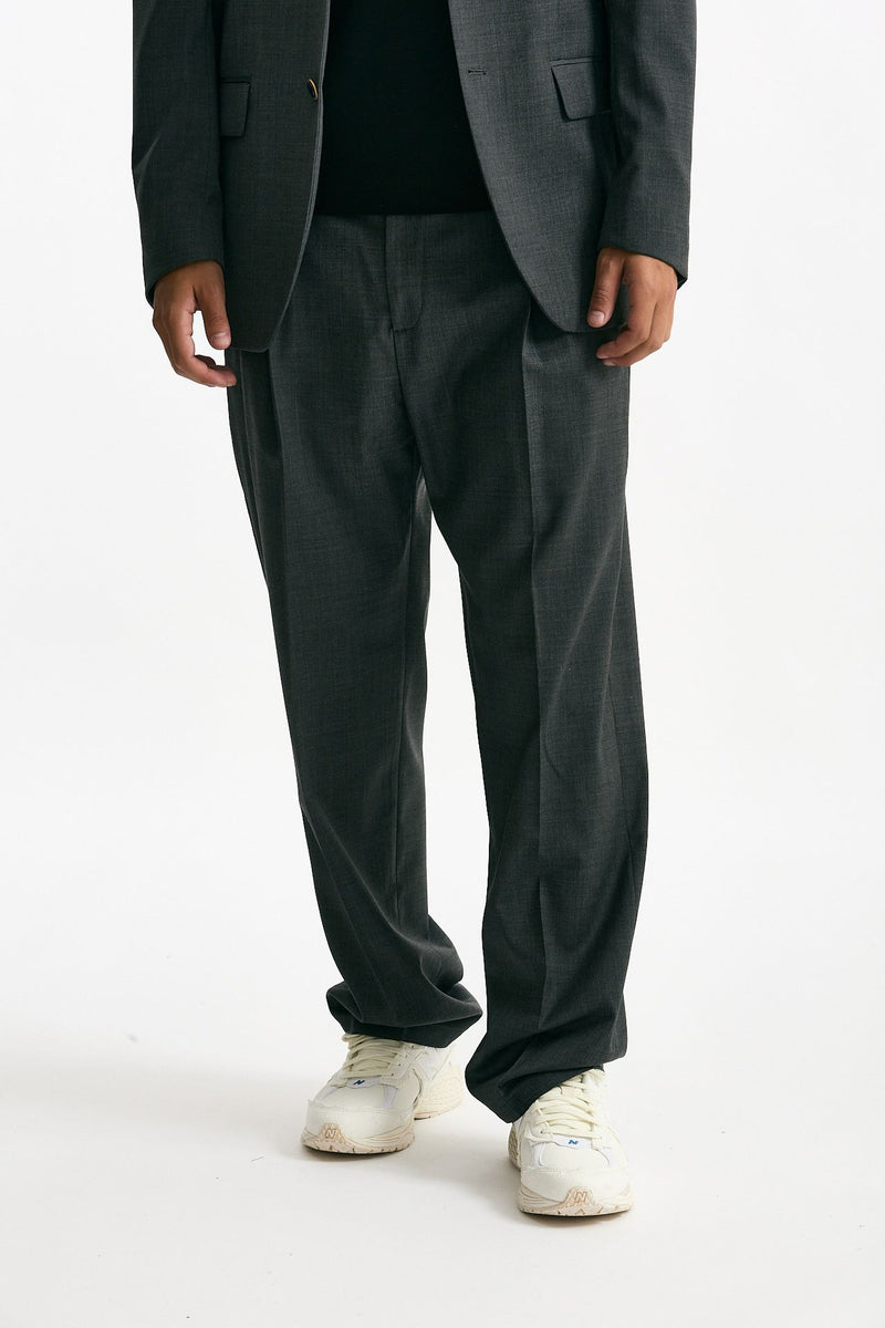 Pantalone gamba ampia grigio men Marsēm - 2